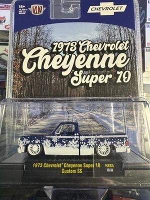 M2 Machines CHASE 1973 Chevrolet Cheyenne Super 10 Custom SS Holiday HS65 25-33 - Image 1 of 4