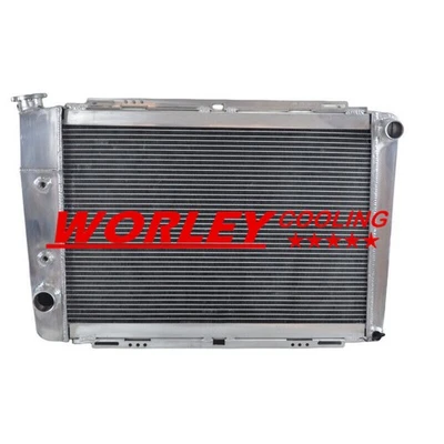 3 Row Aluminum Radiator for 1968 1969 Lincoln Continental V8 Engine AT brand new Foto 1 de 4