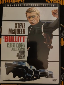 Bullitt DVD Starring Steve McQueen, Robert Vaughn, Jacqueline Bisset, Don Gordo - Bild 1 von 2