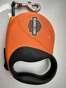 Retractable Harley Davidson Dog Leash Tangle Free 16" Comfort Handle L Dogs - Picture 1 of 6