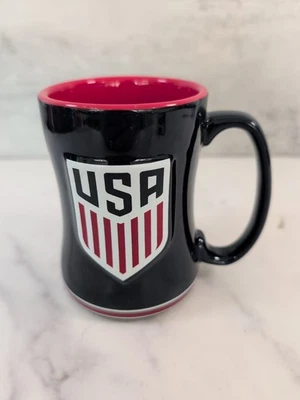 美国足球提高标志 14 盎司陶瓷咖啡马克杯标志品牌 — 第 1/4 张图片