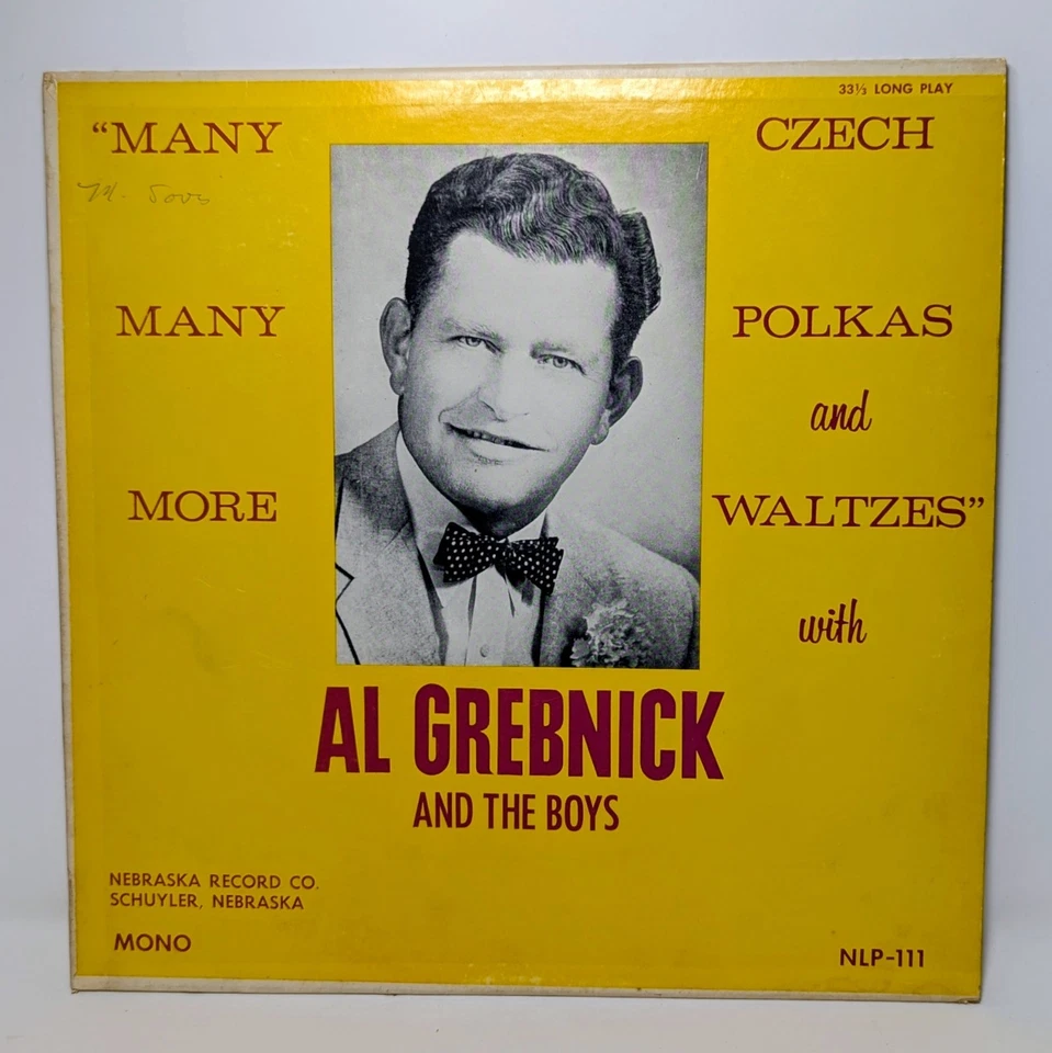 AL GREBNICK AND THE BOYS - Czech Polkas and Waltzes - MONO LP Shrink - NLP-111 - Image 1 of 4