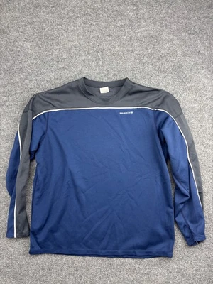 Sugoi Technifine Shirt Men's L Blue Gray Long Sleeve Crew Neck Cycling Jersey - Image 1 of 4