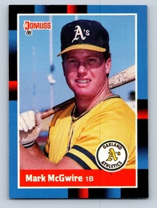1988 Donruss #256c Mark McGwire Oakland Athletics - Picture 1 of 2