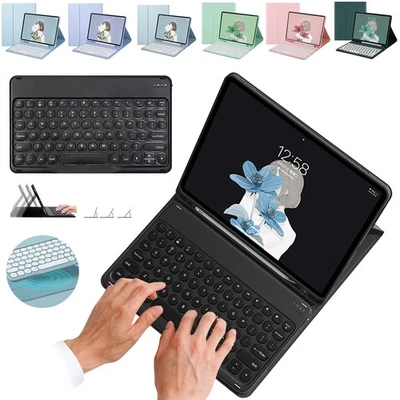 For Samsung Galaxy Tab A9 Plus 11" X210 X216 X218 Keyboard Bluetooth Case Cover - Image 1 of 4