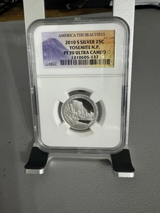 2010-S Proof Quarter SILVER Yosemite PF 70 UCAM NGC - Picture 1 of 2