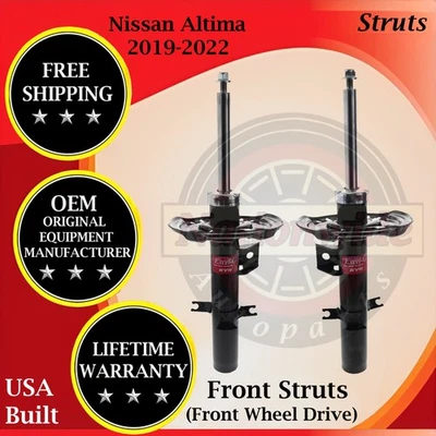 Puntales delanteros originales KYB para Nissan Altima 2019-2022 2x2 garantía de por vida Foto 1 de 4
