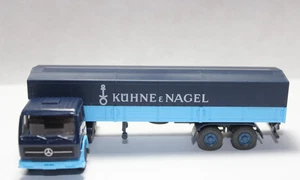 wm1965, Alter WIKING LKW MB 2632 S Sattelzug PP Spedition Kühne & Nagel TOP 1:87 - Bild 1 von 8