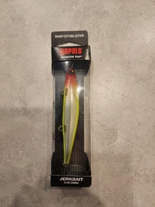 SEÑUELO DE PESCA RAPALA SHADOW RAP JERKBAIT 4 3/8" 7/16 OZ SDR11 CLN PAYASO Pesca - Imagen 1 de 2