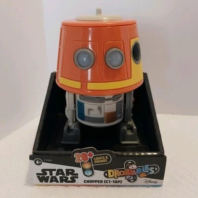 4" Droidables Star Wars Chopper (C1-10-P) with Sound 4" Figure NEW  - Image 1 of 4