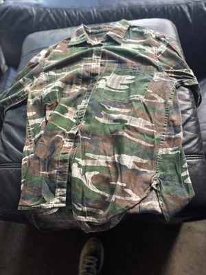 Ralph Lauren Denim Supply Camisa Abotonada S Camuflaje Casi Nuevo Bonito Estudio Armario Venta Foto 1 de 4