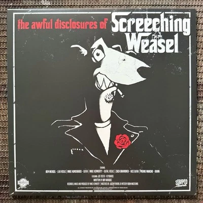 Screeching Weasel The Awful Disclosures of Clear LP 2022 Monona Music NOFX - Image 1 of 4