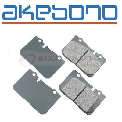 Akebono Pro-ACT Front Disc Brake Pad Set for 1995-2000 Lexus LS400 - Braking sd Foto 1 de 4