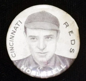 1910 - 1912 SWEET CAPORAL BASEBALL PIN DICK HOBLITZELL CINCINATTI REDS SM LT - Picture 1 of 2