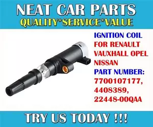 BOBINA DE ENCENDIDO PARA RENAULT AVANTIME CLIO ESPACE KANGOO LAGUNA MEGANE 7700107177 - Imagen 1 de 1