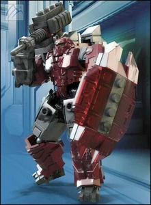 HALO MEGA CONSTRUX BREACHER EXOSUIT COVENANT RED BANISHED BRUTE GLB72 - Picture 1 of 5