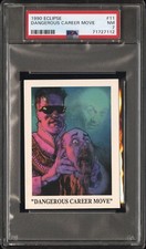 Arnold Schwarzenegger  1990 Eclipse #11 ROOKIE RC Terminator PSA 7