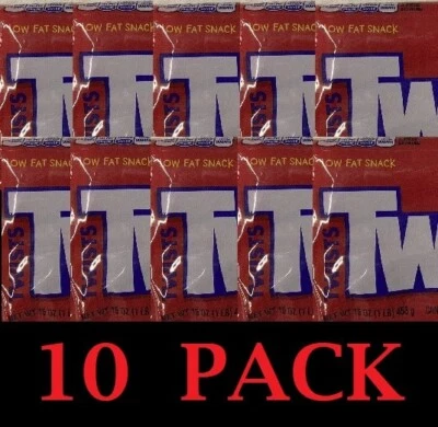 10x TWIZZLERS Twists regaliz cereza bolsa de 16 oz 1 lb - paquete de 10 Foto 1 de 3