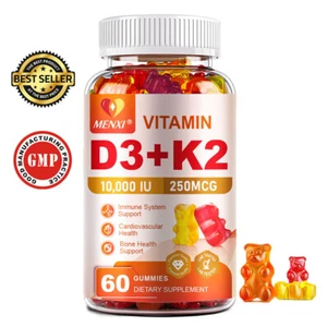 MENXI High Potency D3 K2 Gummies - Joint Lubrication & Arterial Flexibility Aid - Picture 1 of 8