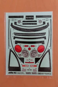 RC Tamiya Decal 58217 Volkswagen New Beetle NEU NIB 1998 - Bild 1 von 3