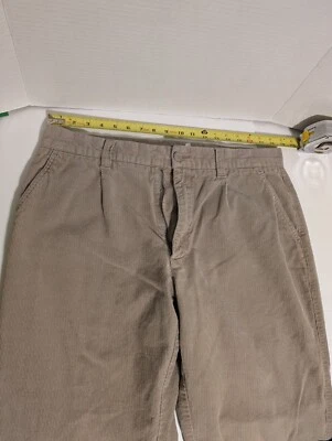 Pantalones de pana Linea Uomo para hombre talla 37 X 28 beige tostado 100 algodón pantalones NUEVO Foto 1 de 4