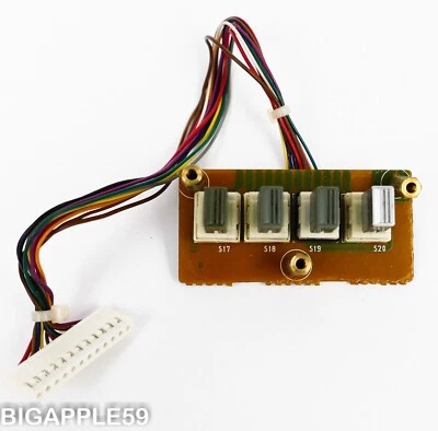 Icom IC-R71A Radio Receiver TS - Band - VFO/M - L0CK  Control Board -    #3 - Image 1 of 2