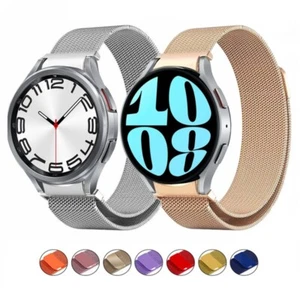 Correa de reloj de pulsera para reloj Samsung Galaxy 6 /Clásico 40/44/43/47 mm banda milanesa - Imagen 1 de 31