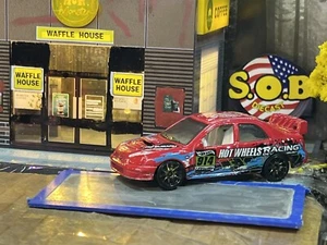 Hot Wheels Racing Subaru Impreza 914 Leeway Red Diecast VG Condition - Picture 1 of 6