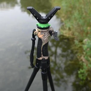 FIERY DEER GEN 3 SHOOTING STICK QUICK SHOT GUN RIFLE REST TRIPOD HUNTING POINT - Picture 1 of 12
