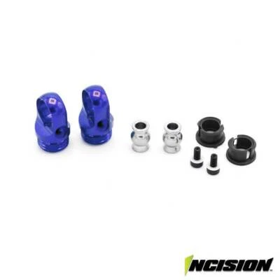 Incision IRC00516 S8E Machined Aluminum Shock Cap Blue - Image 1 of 3