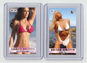 Jenna Dewan rare MH Shade Grown #'d x/3 Tobacco card no. 378 - Picture 1 of 1