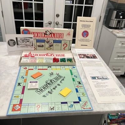Monopoly Russian 1990 Gorbachev To Minnesota Commemorarive Game & Rare Paperwork - Image 1 of 4