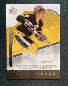 2008-09 SP Authentic SP Notables /999 Bobby Orr #105 HOF Boston Bruins - Picture 1 of 3