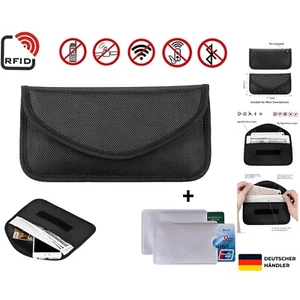 RFID Signalblocking Tasche | 2 x RFID-Kreditkartenhüllen, Keyless Go Schutz A... - Bild 1 von 8