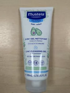 MUSTELA 2 IN 1 HAIR AND BODY CLEANSING GEL 200ML  - Picture 1 of 1