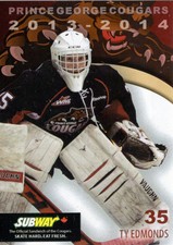 2013/14 Prince George Cougars - TY EDMONDS [g]