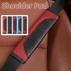 PU Leather Car Seat Belt Cover Strap Pad Shoulder Comfort NEW Cushion O4S5