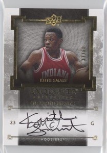 2013 Upper Deck Exquisite Collection Enshrinements /60 Keith Smart #EE-KS Auto