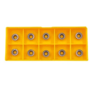 10PC RPMT08T2MOE-JS ZM15TF RPMT08T2 MOE-JS Indexable CNC Carbide Milling Inserts - Picture 1 of 6