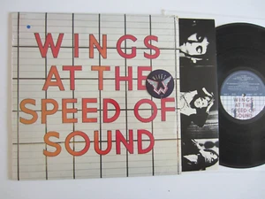 PAUL McCARTNEY & WINGS '76 canadian LP "WINGS AT THE SPEED OF SOUND" vinyl NM - Picture 1 of 15