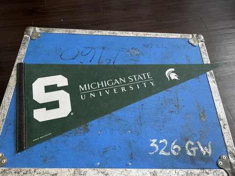 Michigan State University Spartans 12x30 Felt Pennant Cover