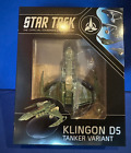 Eaglemoss Star Trek Klingon D5 Tanker Variant New Mint Condition with Magazine