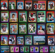 1975 Topps Mini Baseball Cards Complete Your Set U You Pick From List 1-220
