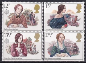 Gran Bretaña 1980 Yvert 937/40 Mujeres famosas EUROPA CEPT MNH EN MUY BUEN ESTADO - Imagen 1 de 1