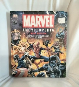 Marvel Encyclopedia Iron Man Spiderman Thor Hulk Thanos New Edition Hardcover - Picture 1 of 10