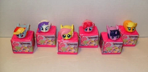 My Little Pony Stackems Fashems Mashems Series 1 Complete Set of (6) New Cover