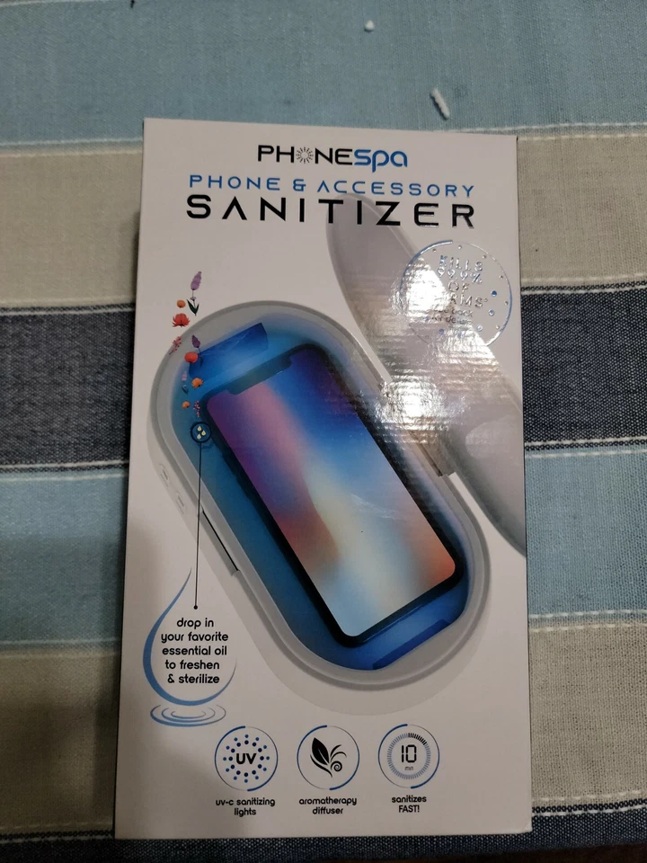 PhoneSpa Phone and Accessory Sanitizer Aromatherapy Diffuser Sanitizer - Image 1 of 1