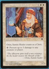 Orim, Samite Healer Tempest NM White Rare MAGIC MTG CARD (ID# 249658) ABUGames