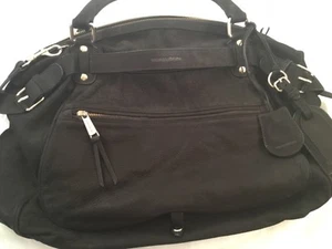NEW Vanessa Bruno Classic Black Calfskin Large Leather Hand / Shoulder Bag - Picture 1 of 13