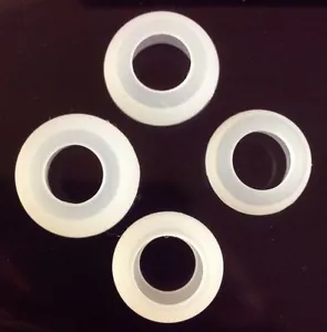 4-Pack Motorola Bluetooth Elite Silver Sliver II SJYN0999A Replacement Ear Gels - Picture 1 of 1
